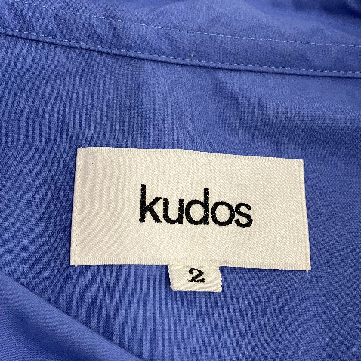 kudos 20SSI DID IT SHIRTストライプ長袖シャツKB21XX07 古着・中古-8枚目のアイテム画像