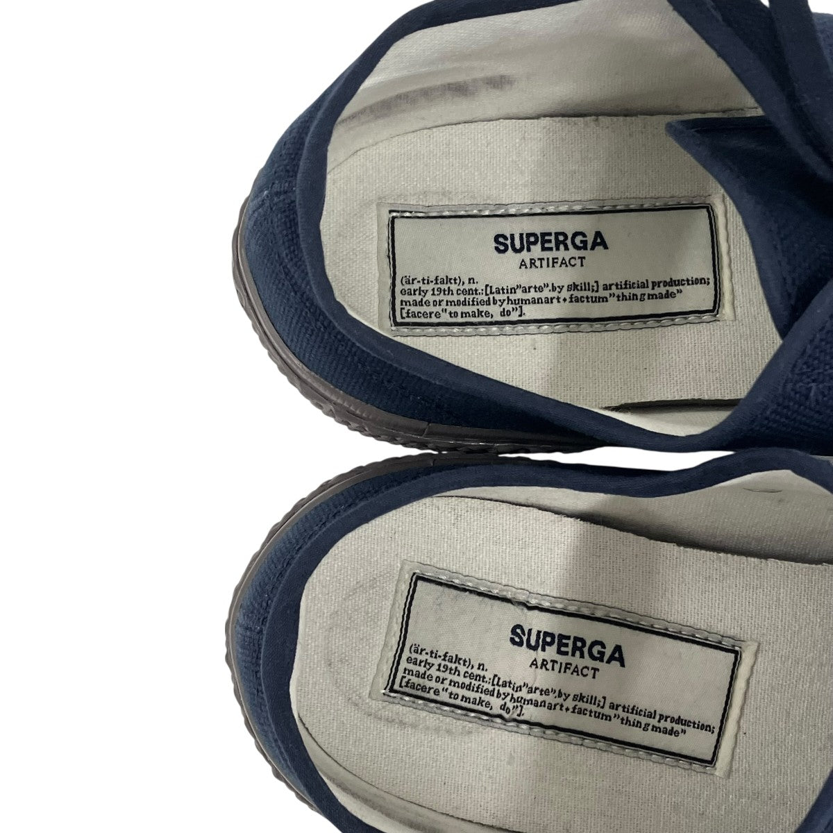 SUPERGA MIL-SPEC LC COT CANVASローカットスニーカー4S5135TW 古着・中古-3枚目のアイテム画像