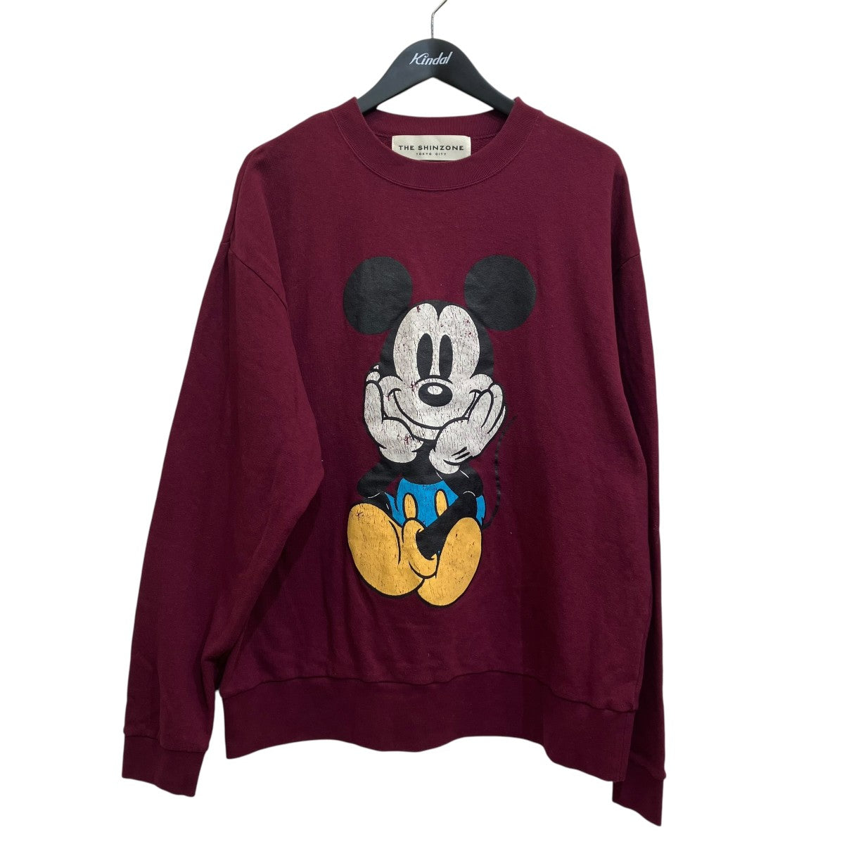 THE SHINZONE MICKEY SWEATクルーネックスウェット23AMSCU06 古着・中古-1枚目のアイテム画像