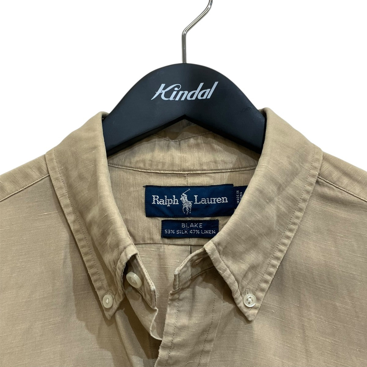 RALPH LAUREN BLAKEボタンダウンシャツ 古着・中古-3枚目のアイテム画像
