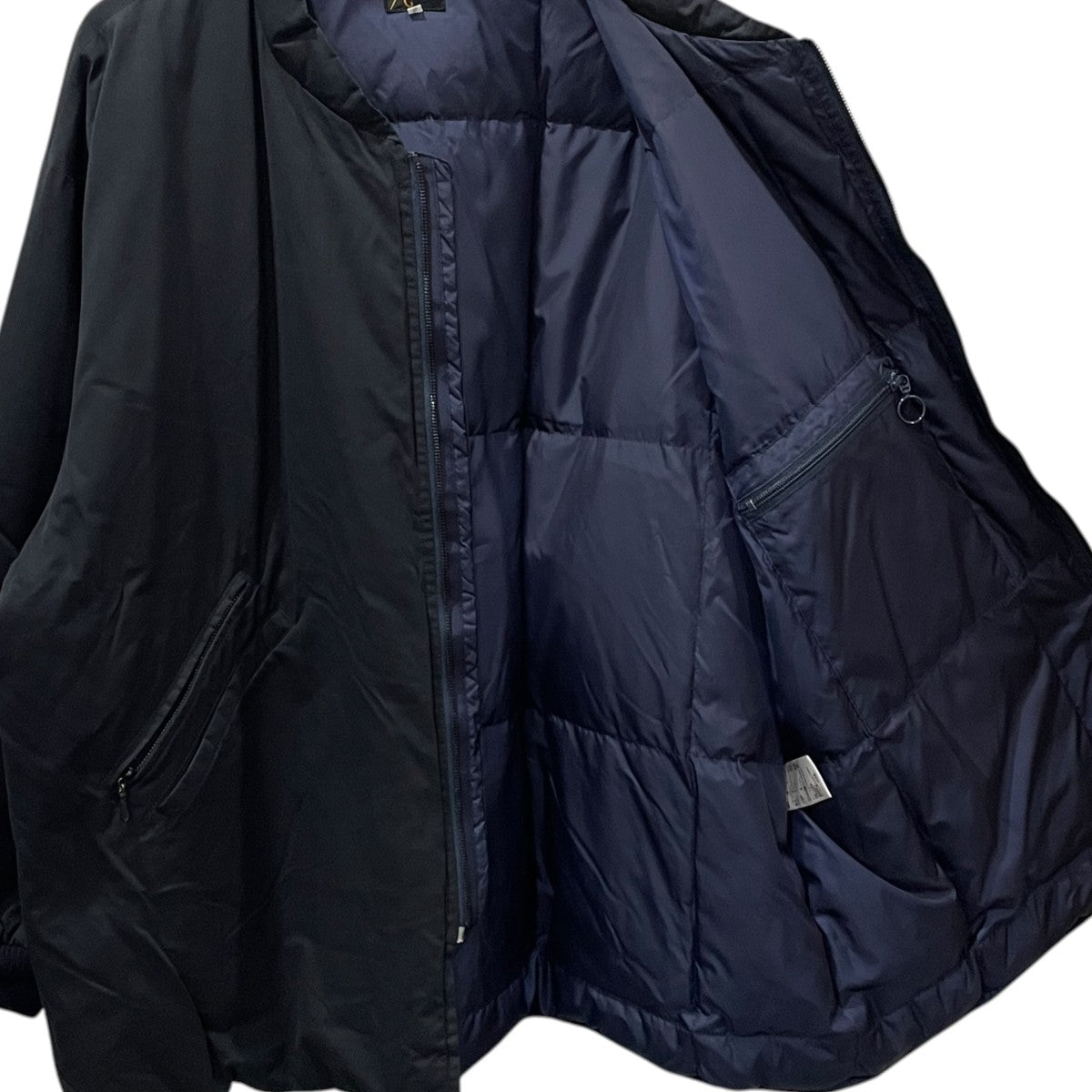 ノーカラーダウンコート Down Sir Coat - Wax Coating ダウンサーコート - ワックスコーティング