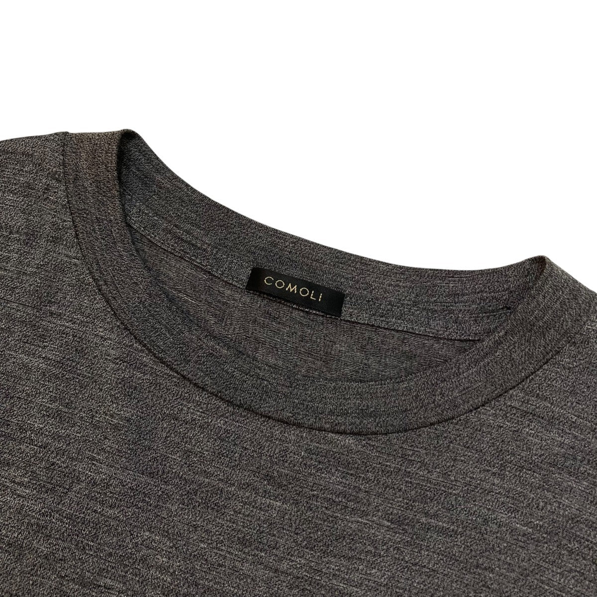 COMOLI(コモリ) サマーウール天竺Tシャツ半袖TシャツX01-05023 X01
