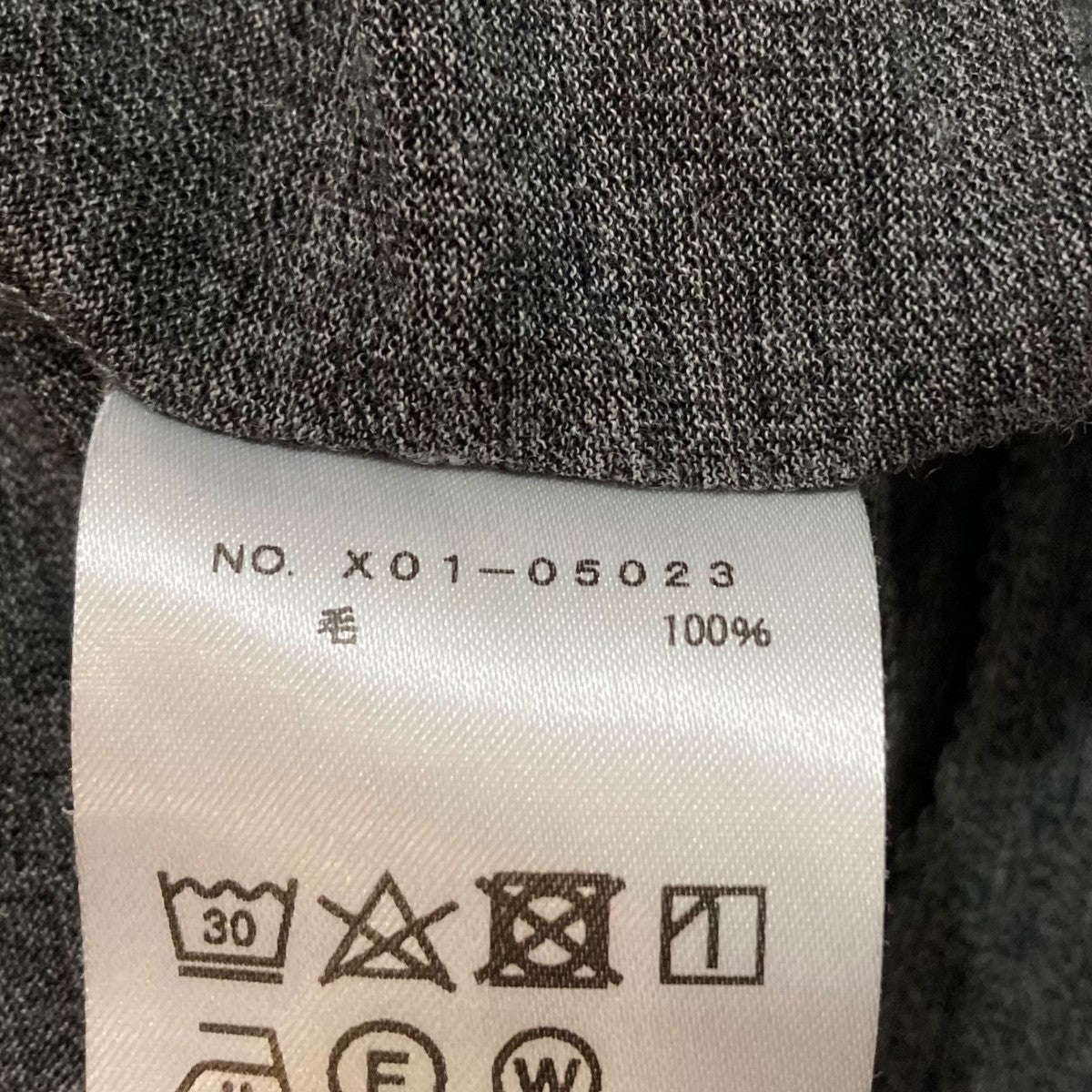 COMOLI(コモリ) サマーウール天竺Tシャツ半袖TシャツX01-05023 X01