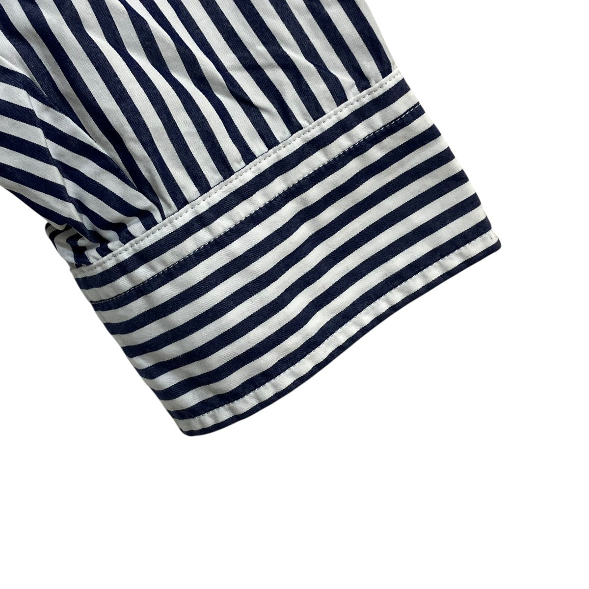 nicholson and nicholson ALPS-STRIPEストライプ長袖シャツ 古着・中古-4枚目のアイテム画像