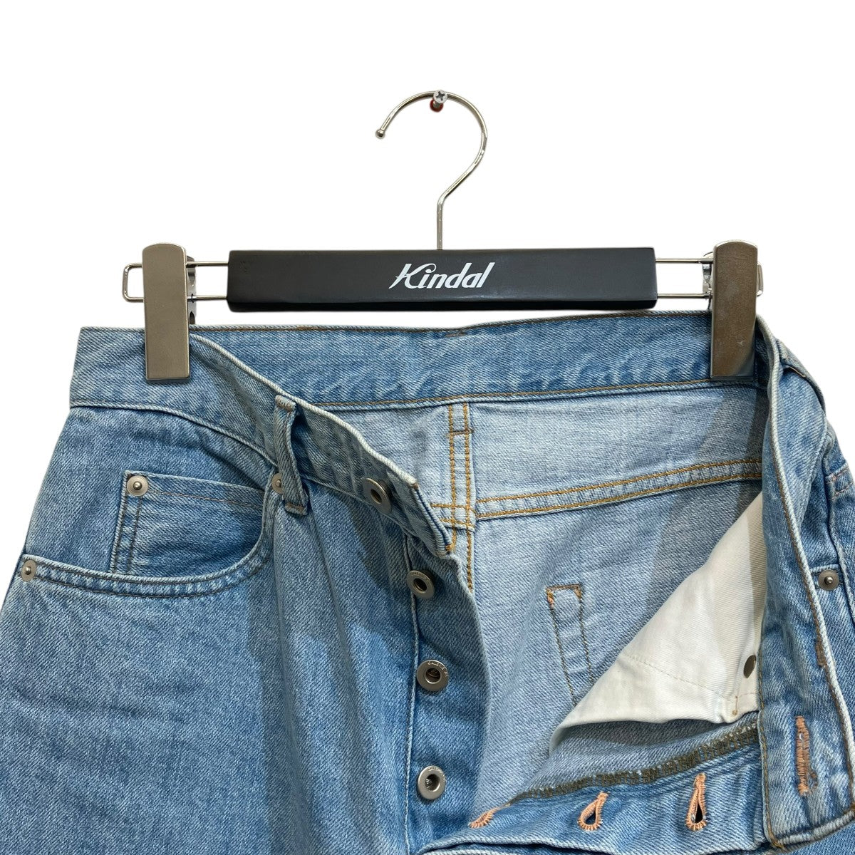 GALERIE VIE 23AWセルヴィッチデニム ストレートパンツ23043404105 古着・中古-3枚目のアイテム画像