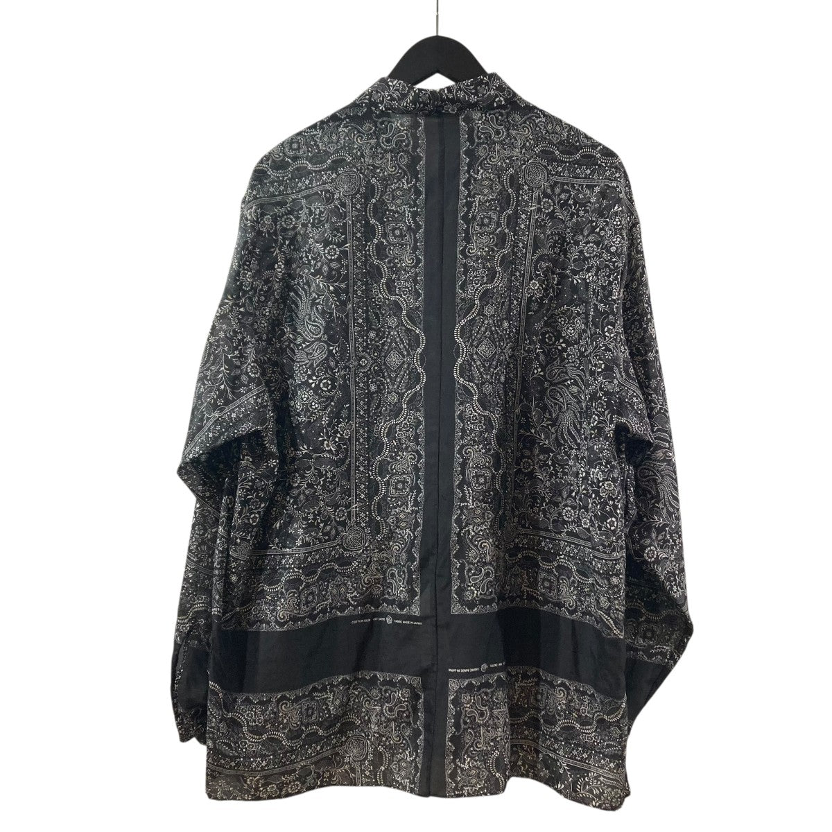 NICENESS JAMET バンダナシャツ navy M NICENESS(ナイスネス) JAMETジャメット バンダナシャツNN-3701Y15 NN