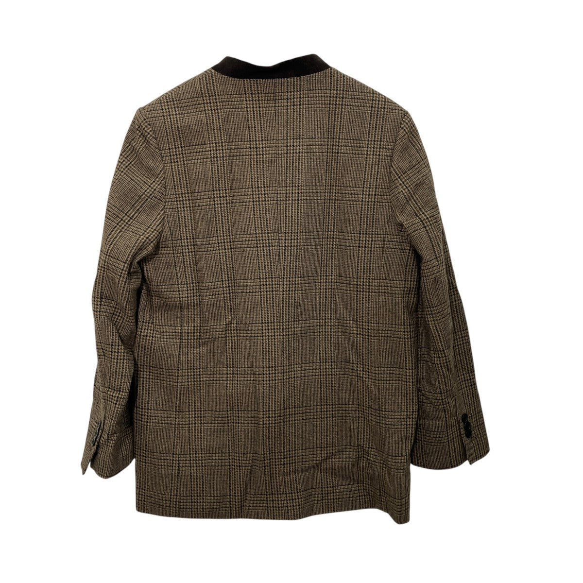 Spick and Span グレンチェッククラシックツイードVカラージャケット25010200315040 古着・中古-2枚目のアイテム画像