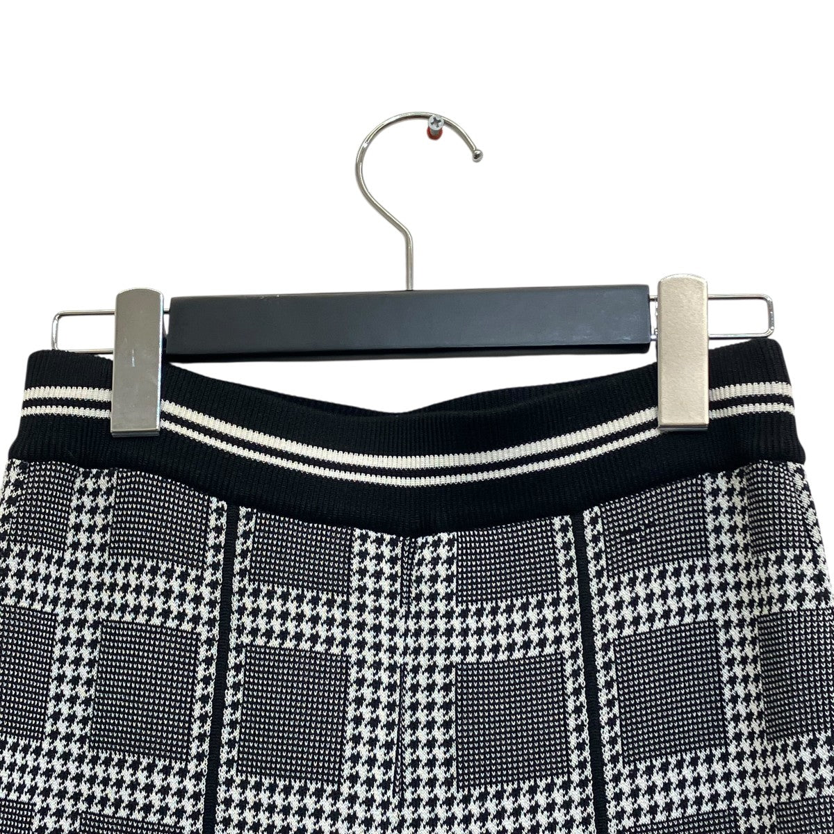 mame kurogouchi Multi Plaid Geometric Knit TrousersニットパンツMM23PS-KN719 古着・中古-5枚目のアイテム画像
