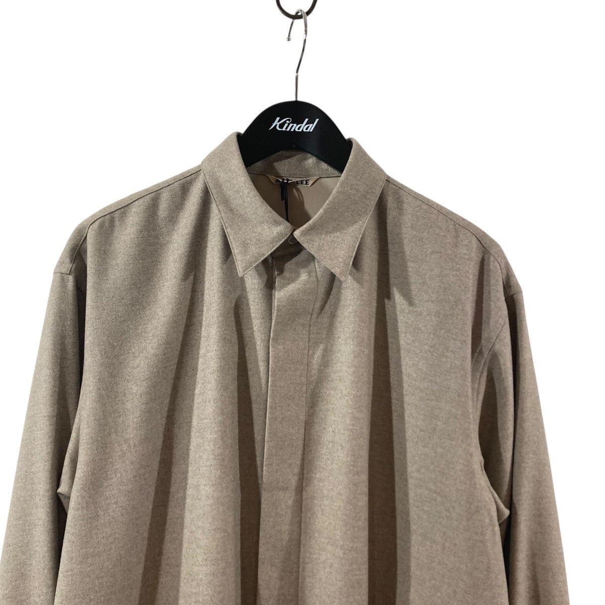 AURALEE(オーラリー) 20AWWOOL FULLING FLANNEL CLOTH SHIRTS長袖