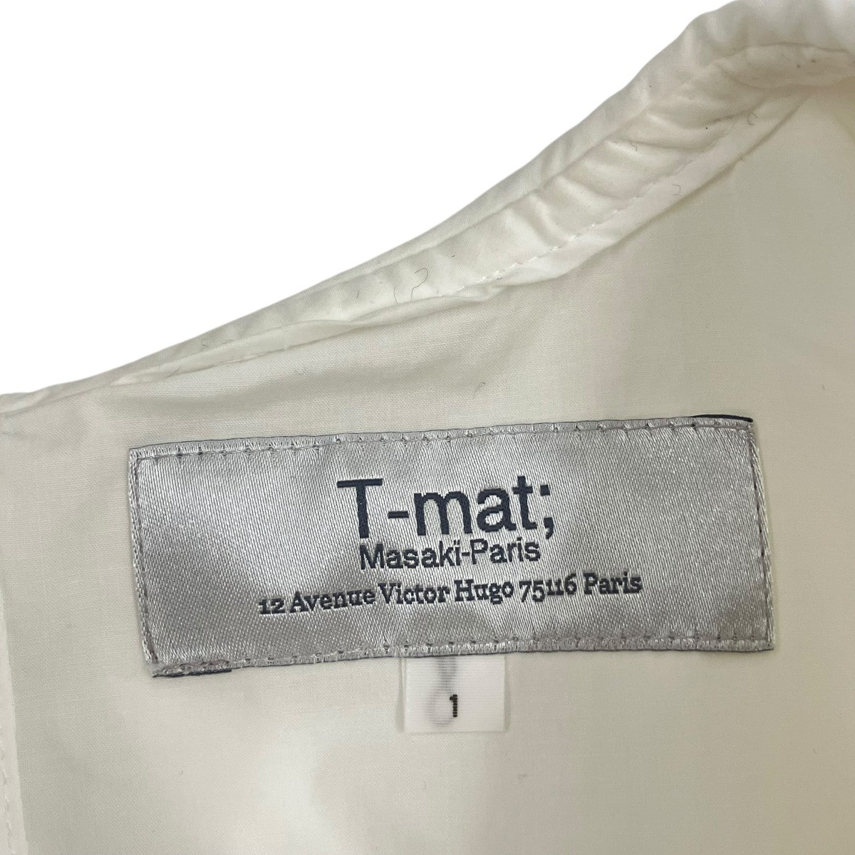 T-MAT Masaki-paris DRAWER別注長袖ブラウス 古着・中古-5枚目のアイテム画像