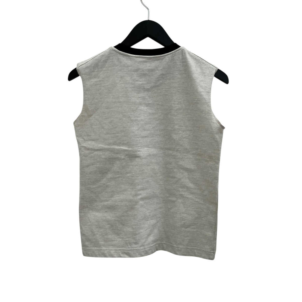 BOWTE 24SSRon Herman別注 ORGANIC COTTON GLITTER NO SLEEVE TEEノースリーブカットソー241-02-0010 古着・中古-2枚目のアイテム画像