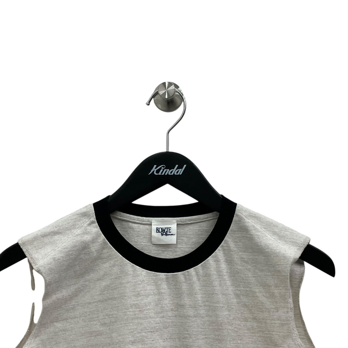 BOWTE 24SSRon Herman別注 ORGANIC COTTON GLITTER NO SLEEVE TEEノースリーブカットソー241-02-0010 古着・中古-3枚目のアイテム画像