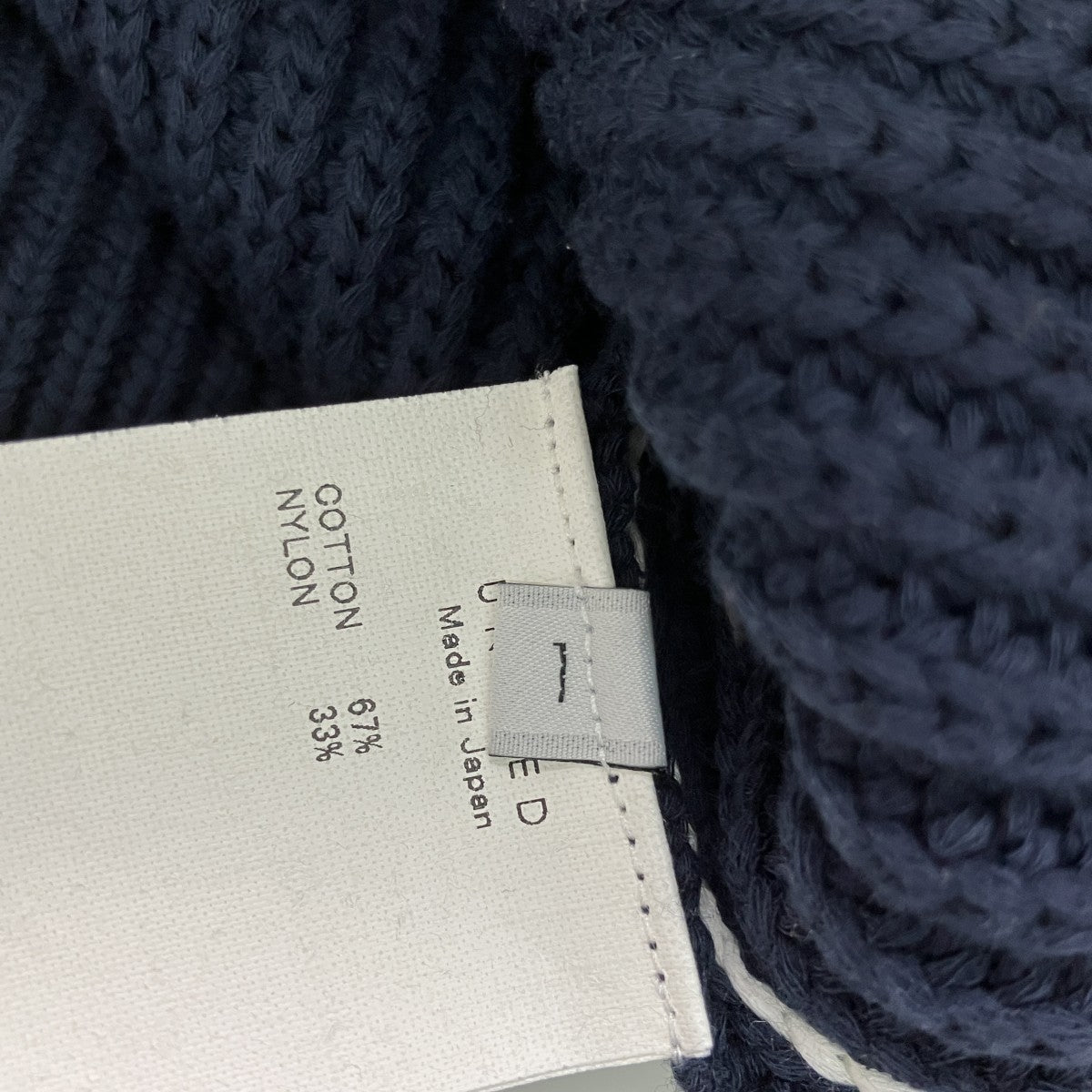 UNUSED 18SSファイブジーニットUS1412 古着・中古-5枚目のアイテム画像