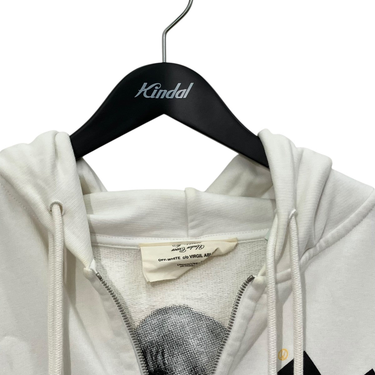 OFFWHITE×UNDERCOVER ジップパーカーOMBE002G19762010 古着・中古-3枚目のアイテム画像