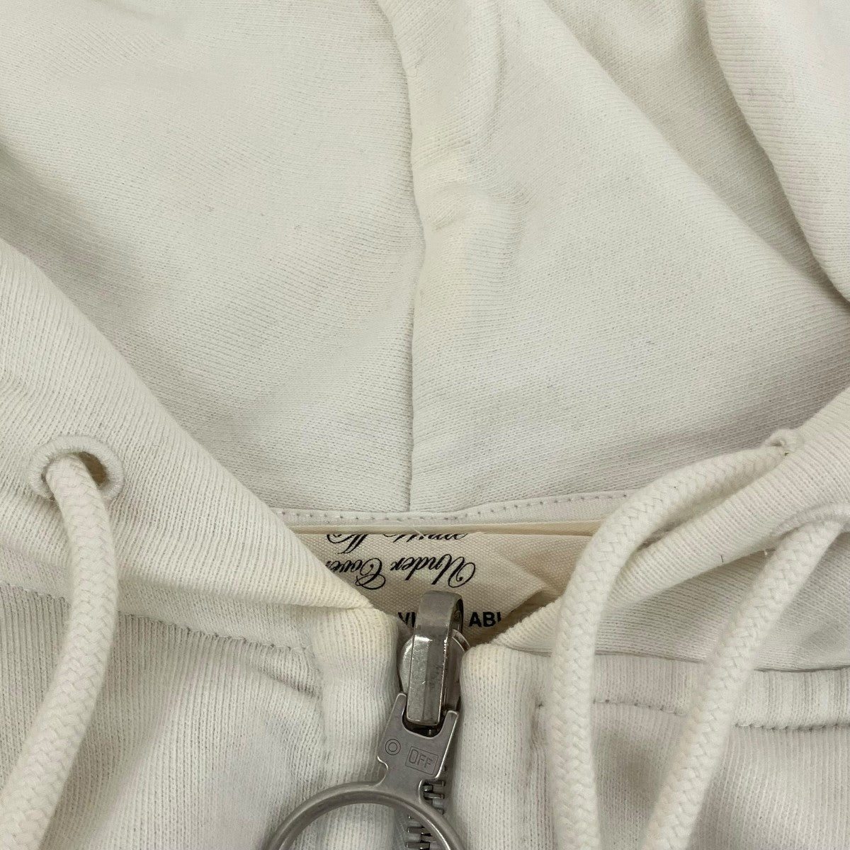 OFFWHITE×UNDERCOVER ジップパーカーOMBE002G19762010 古着・中古-7枚目のアイテム画像