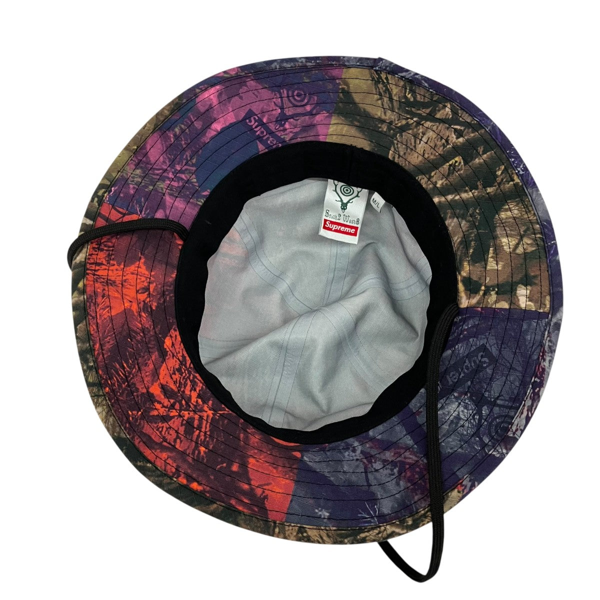 Supreme×South2 West8 Jungle Hat Camoハット パープル｜【公式