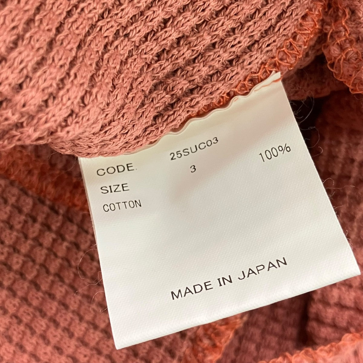 URU サーマルカットソー25SUC03 古着・中古-5枚目のアイテム画像