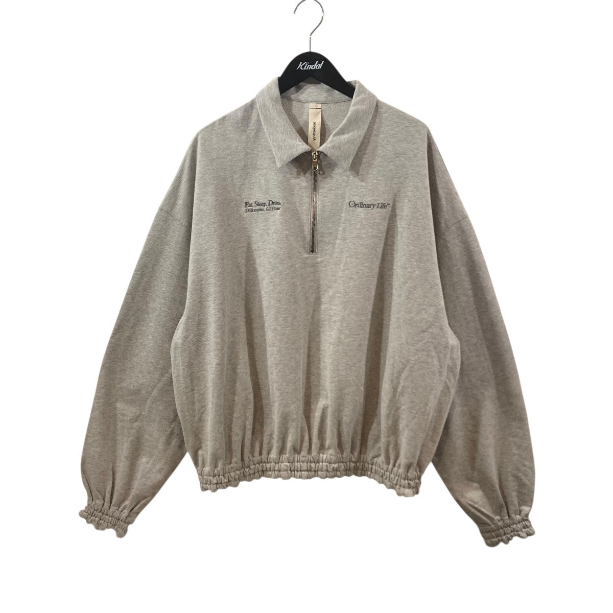 SHINYA KOZUKA ORDINARY LOCAL SPORTS COACHハーフジップスウェット2601SK79 古着・中古-1枚目のアイテム画像