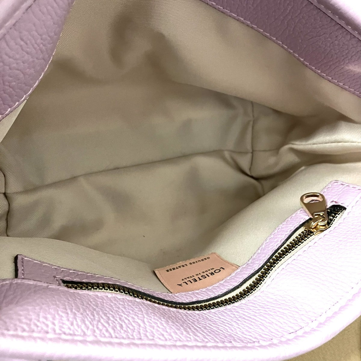 LORISTELLA レザーコンビカゴバッグ 古着・中古-6枚目のアイテム画像