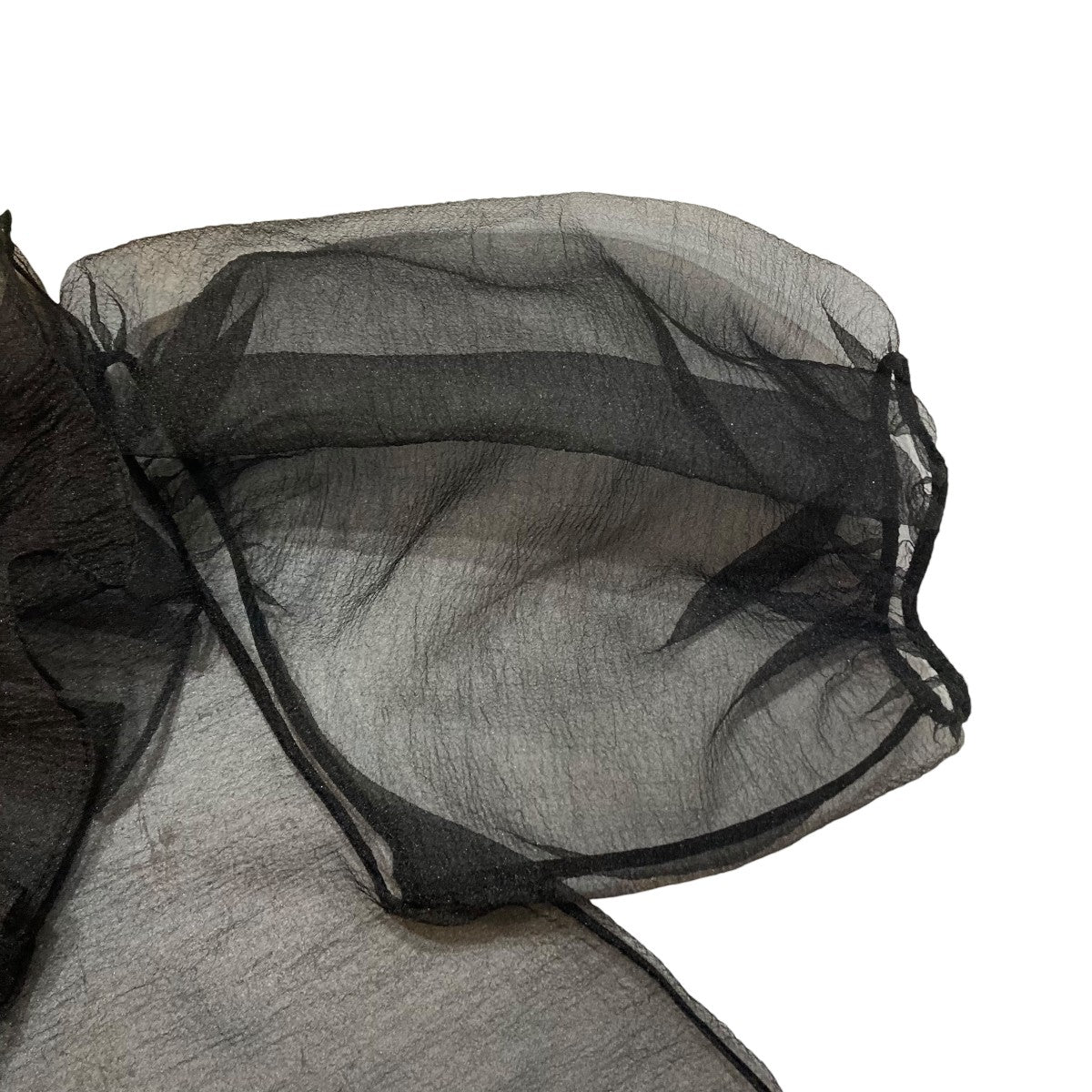 ESTHE Organza Balloon Sleeve Top半袖ブラウス252-3048a 古着・中古-4枚目のアイテム画像