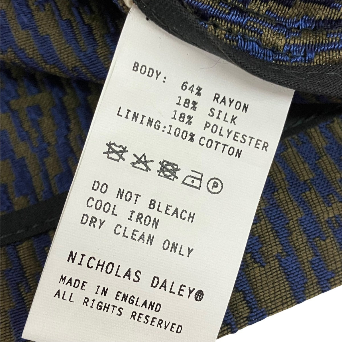 NICHOLAS DALEY ノーカラージャケット 古着・中古-6枚目のアイテム画像
