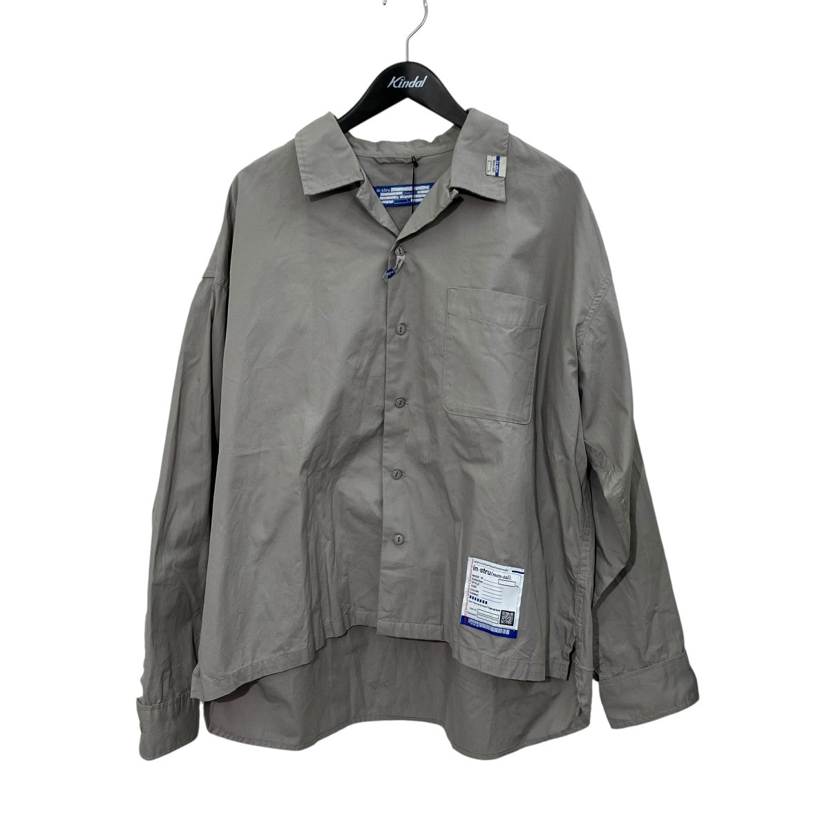 Maison MIHARA YASUHIRO Oxford Long-sleeve Shirt長袖シャツI12SH011 古着・中古-1枚目のアイテム画像