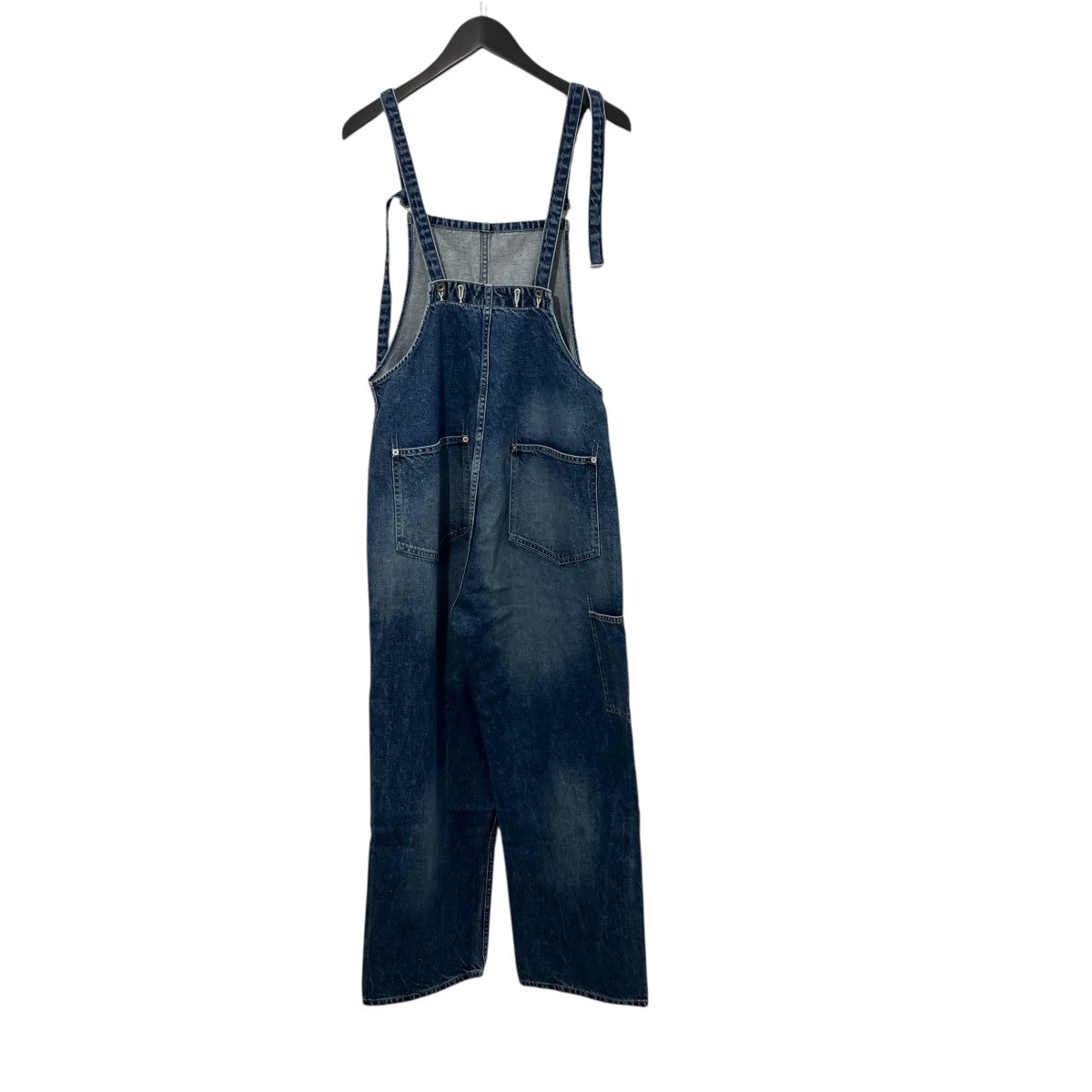 Johnbull デニムオーバーオールY1008 古着・中古-2枚目のアイテム画像