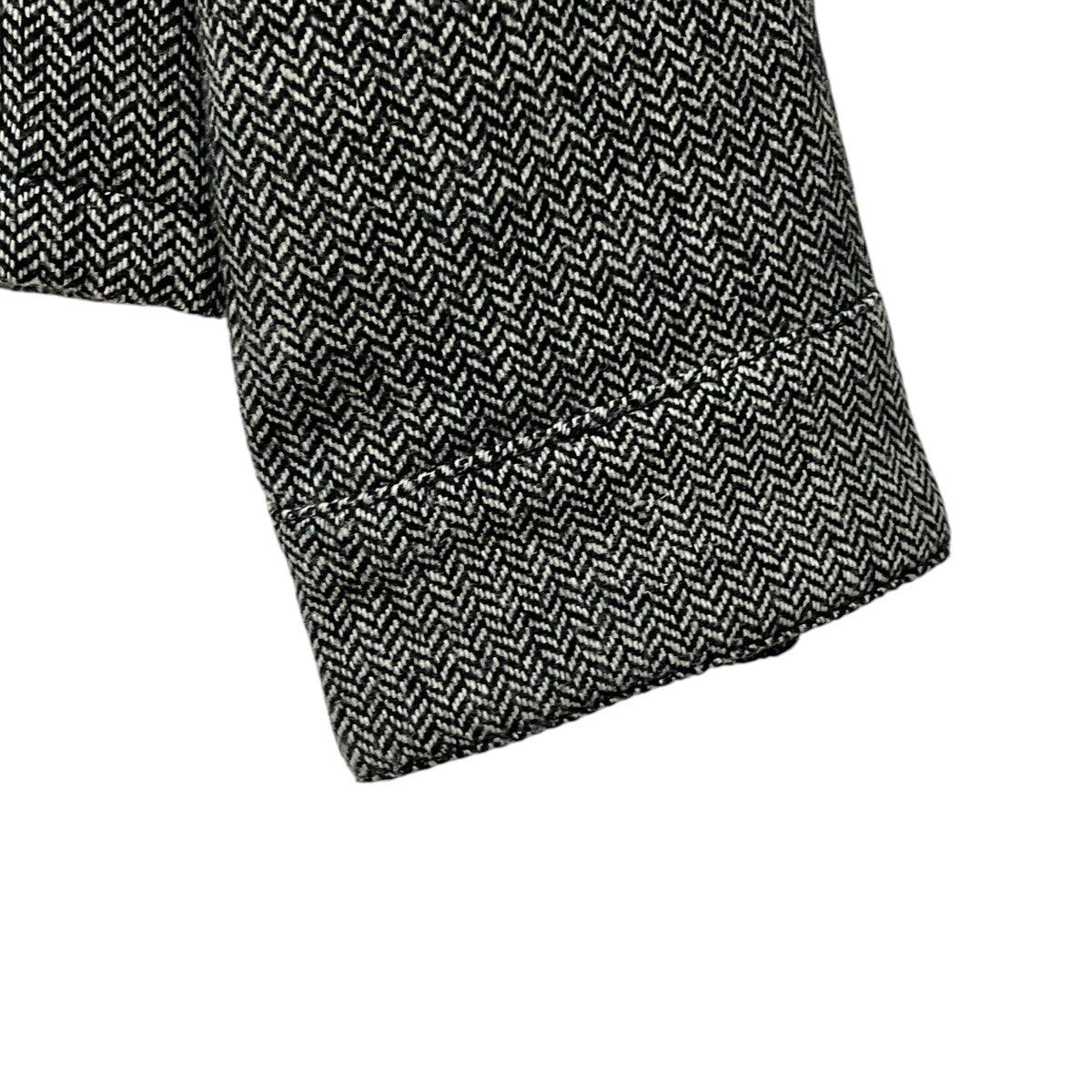 POLO RALPH LAUREN Wool-Blend Herringbone Jacketハリントンジャケット 古着・中古-4枚目のアイテム画像