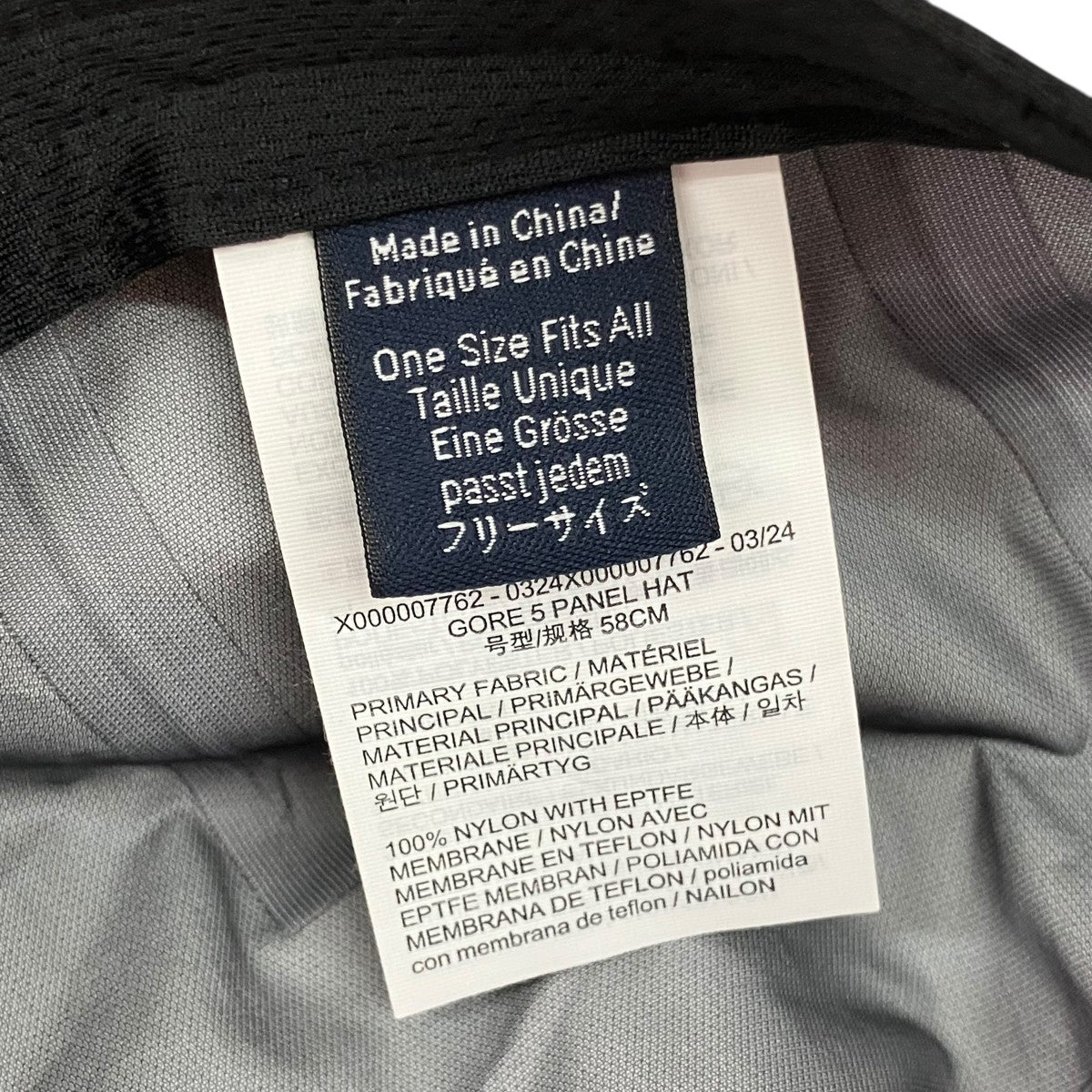ARC’TERYX Gore 5 Panel HatキャップX000007762 古着・中古-5枚目のアイテム画像