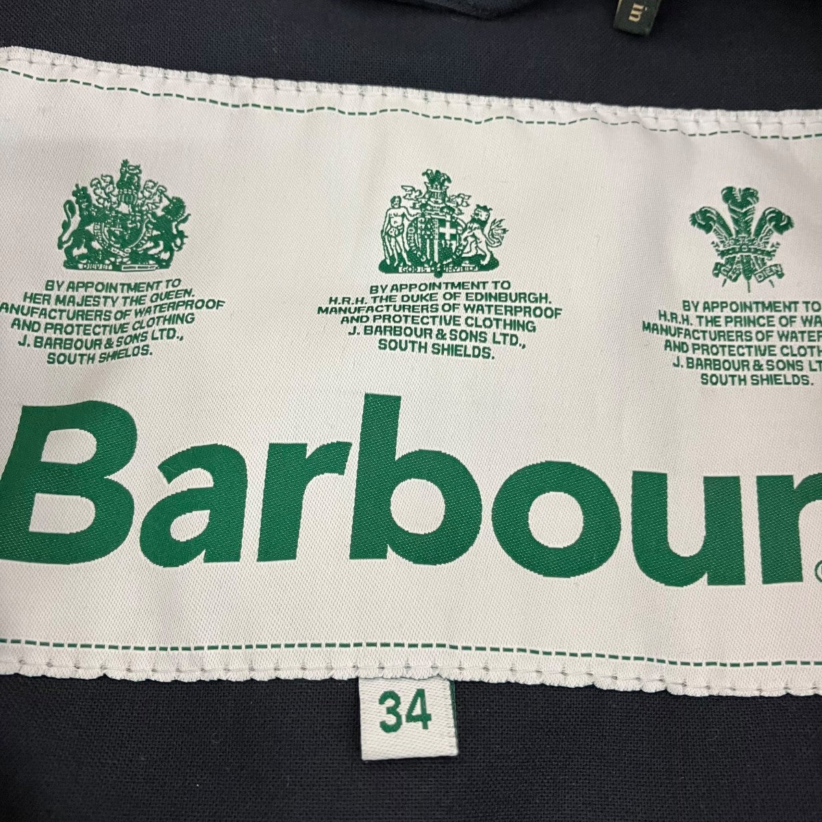Barbour ENDURANCE JACKETエデュランスジャケット1902207 古着・中古-5枚目のアイテム画像