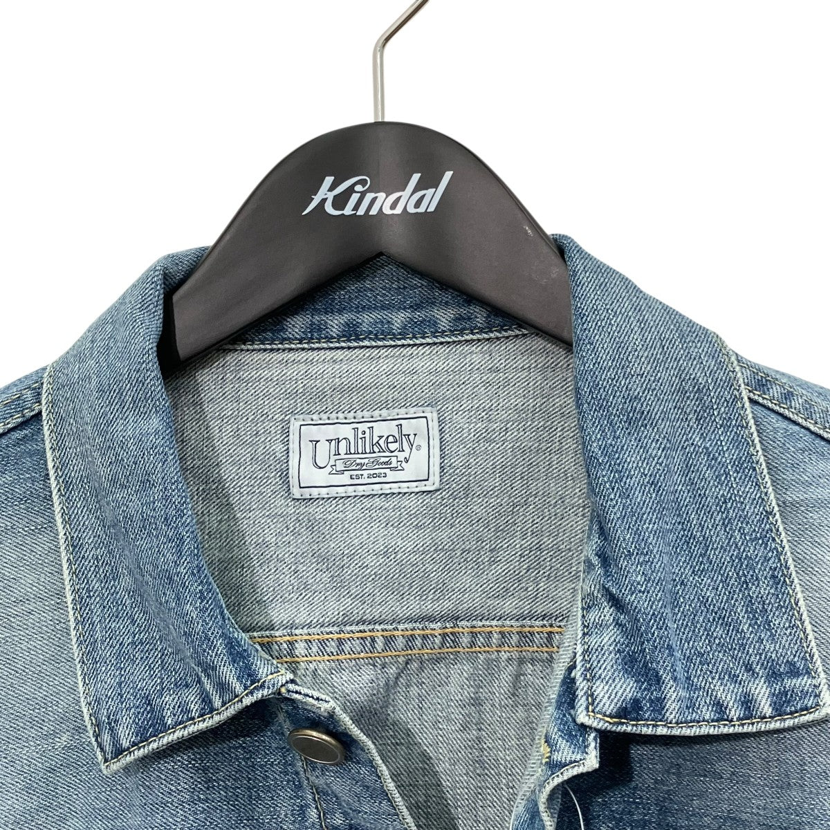 Unlikely(アンライクリー) Time Travel Trucker Jacket 1977Washデニム