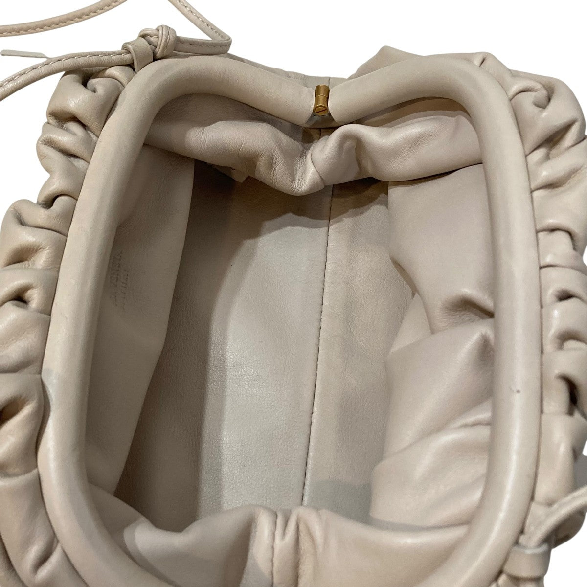 BOTTEGA VENETA ミニ ザ ポーチがま口バッグ 古着・中古-5枚目のアイテム画像