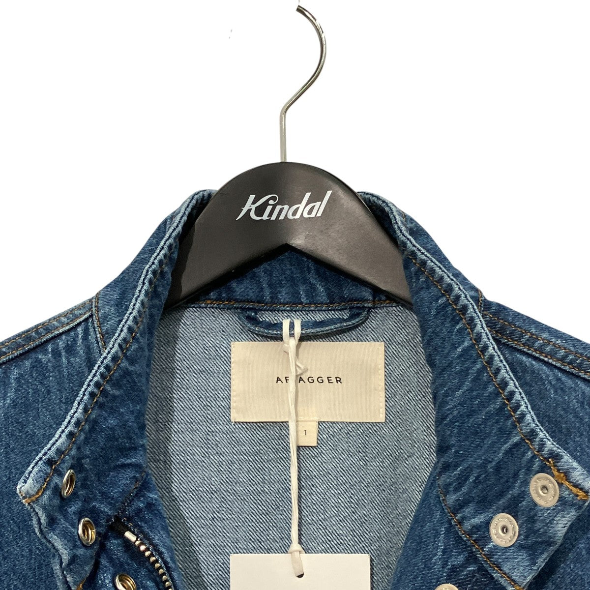 HEMP COTTON DENIM JACKET BLUEデニムジャケット