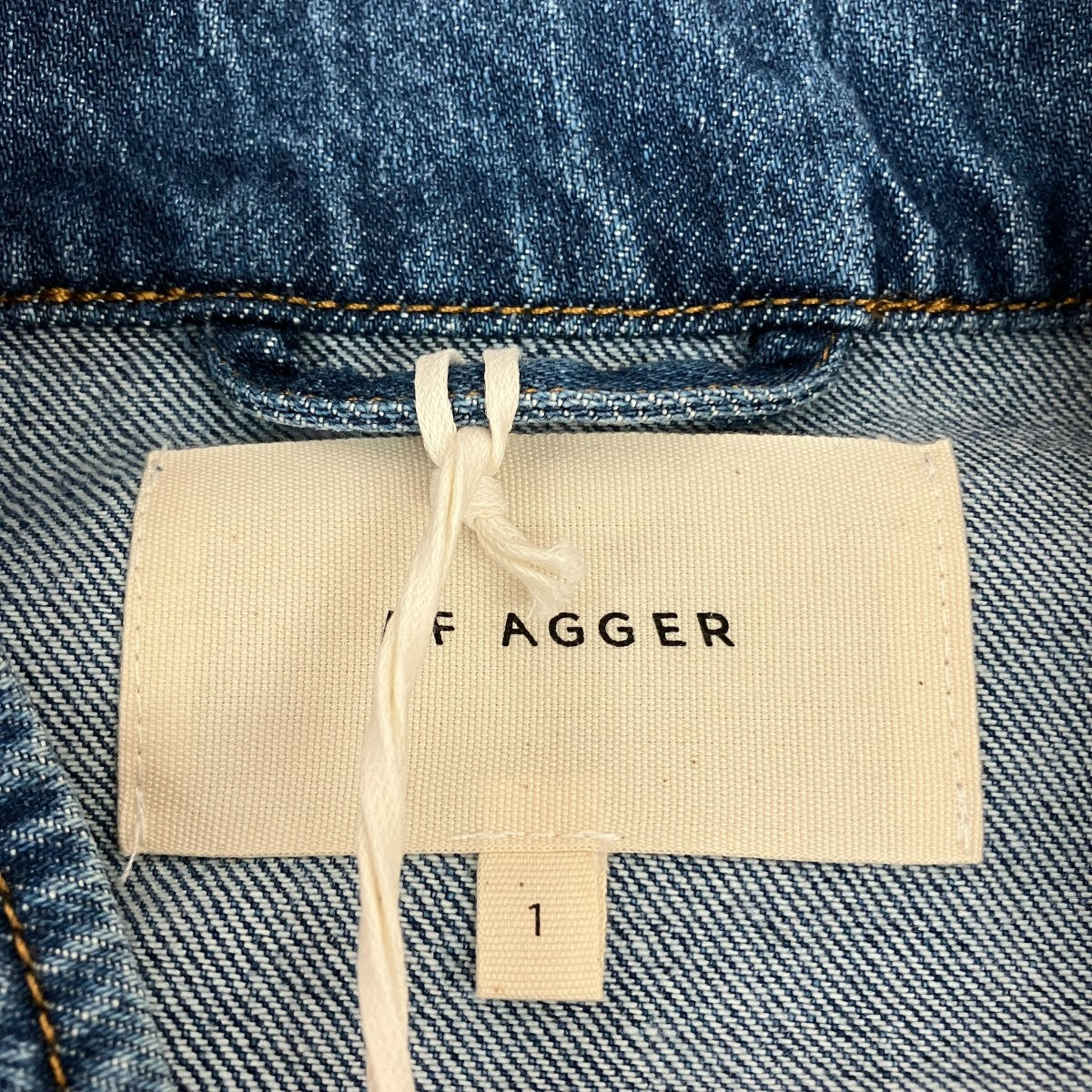 HEMP COTTON DENIM JACKET BLUEデニムジャケット