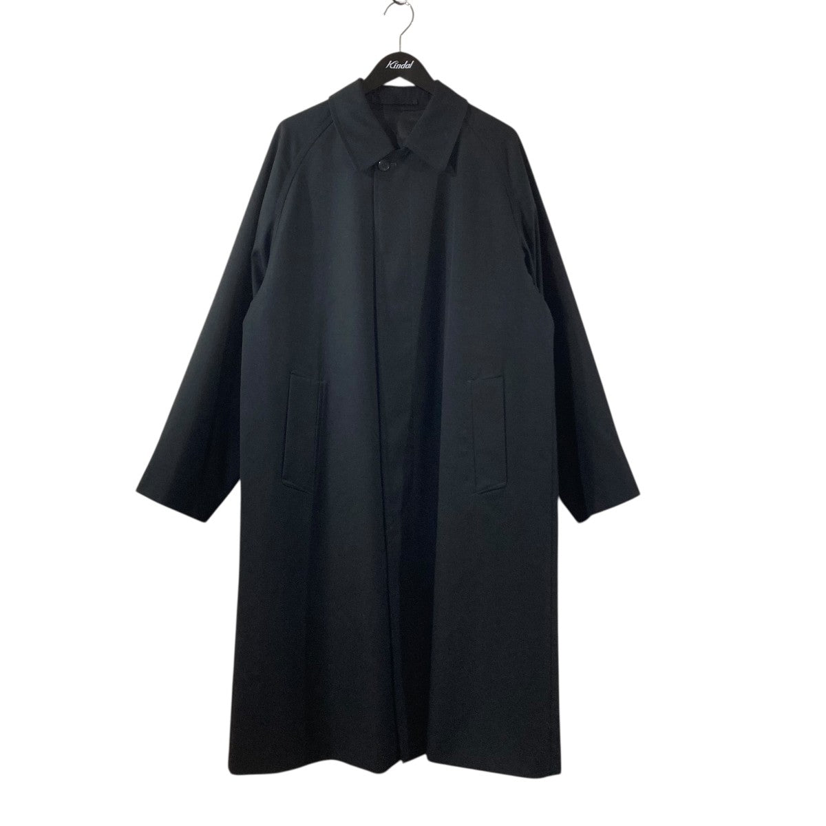 Wool Gabardine Balmacaan Coat ステンカラーコート bROOTS22F02