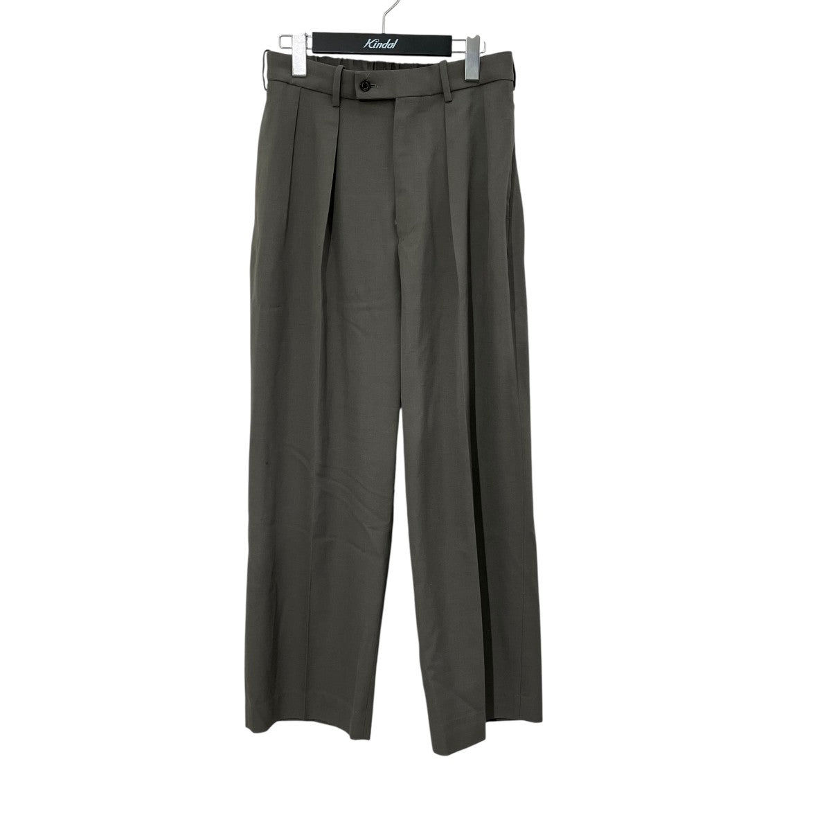 MARKAWARE DOUBLE PLEATED TROUSERSスラックスパンツA24C06PT02C 古着・中古-1枚目のアイテム画像