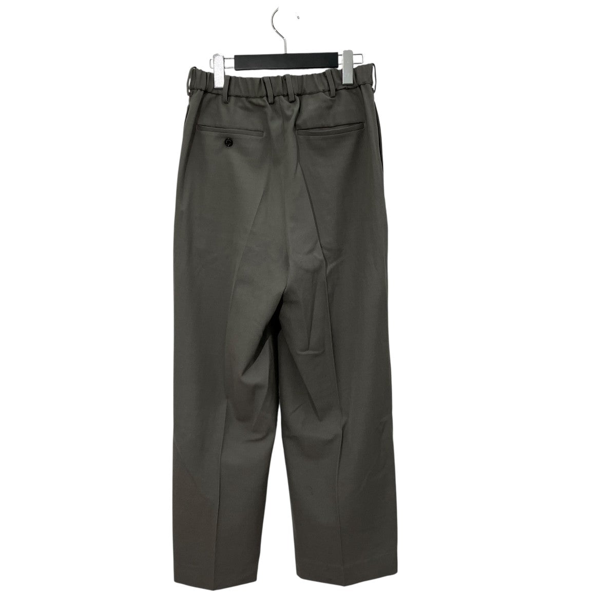 MARKAWARE DOUBLE PLEATED TROUSERSスラックスパンツA24C06PT02C 古着・中古-2枚目のアイテム画像