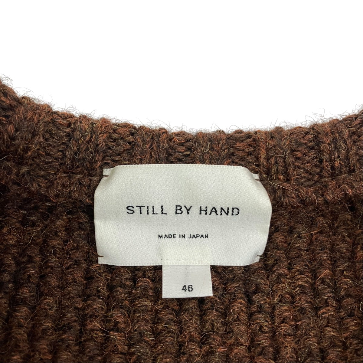 STILL BY HAND ローゲージニットカーディガンKN04233 古着・中古-5枚目のアイテム画像