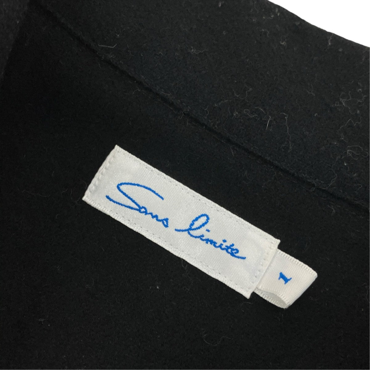 Sans limite ウールシャツW1401009 古着・中古-6枚目のアイテム画像