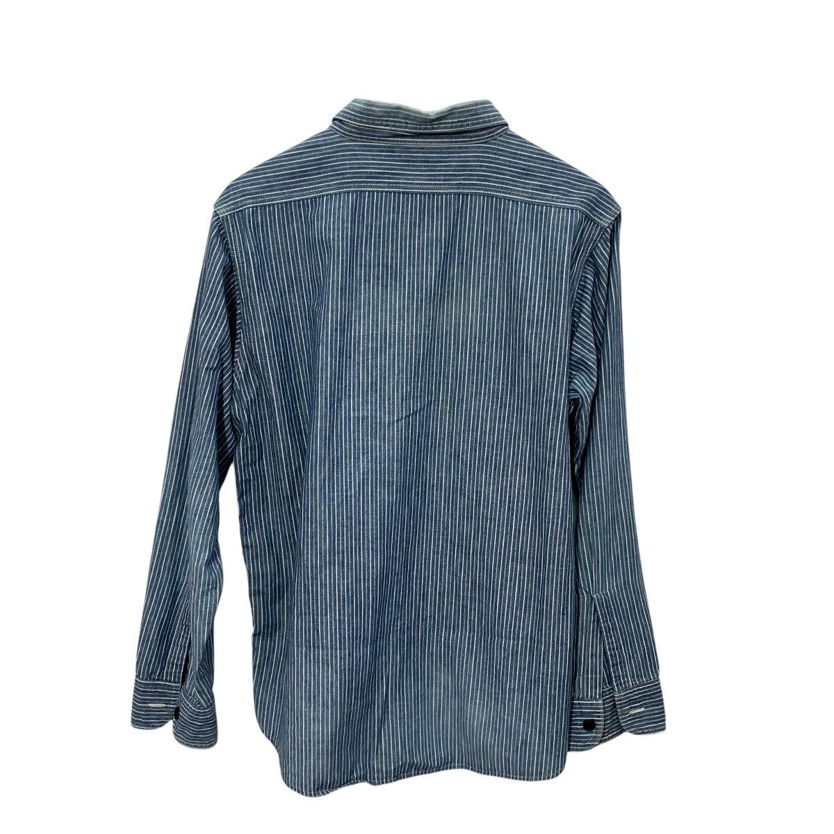 BONCOURA ストライプ長袖シャツ 古着・中古-2枚目のアイテム画像