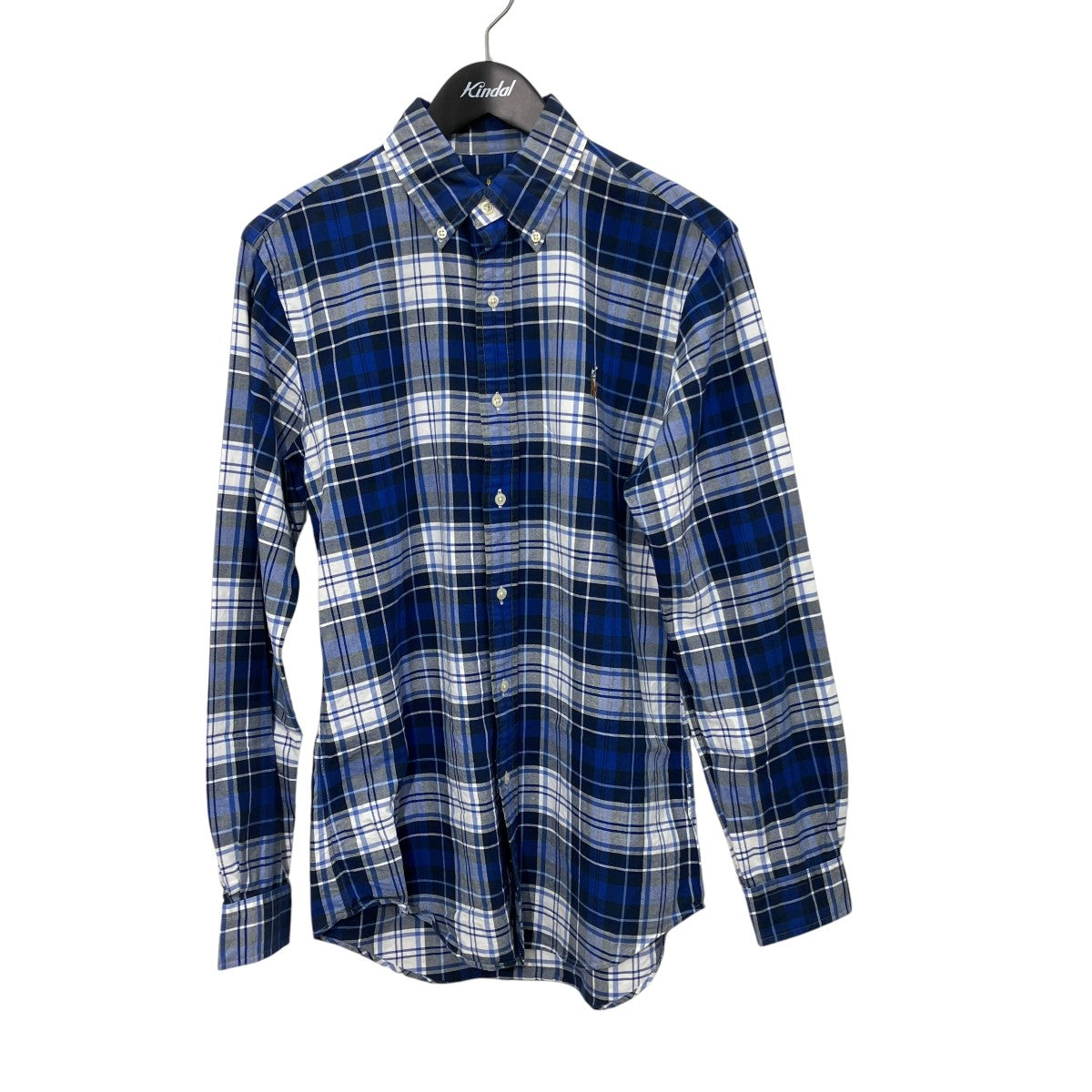 RALPH LAUREN CUSTOM FITチェックボタンダウンシャツ 古着・中古-1枚目のアイテム画像