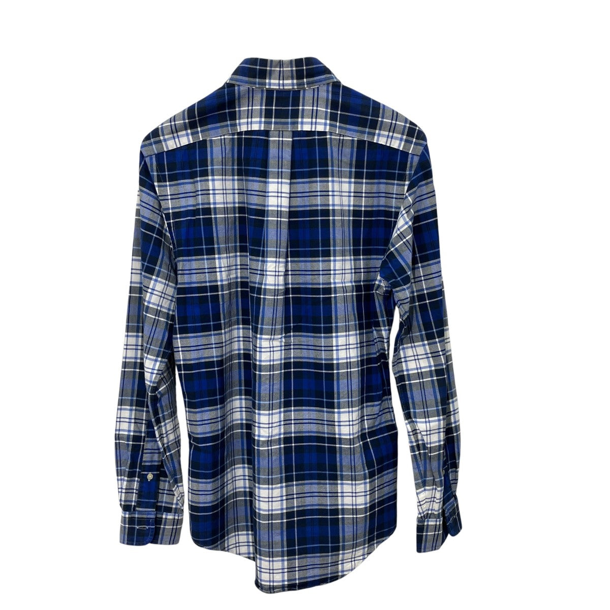 RALPH LAUREN CUSTOM FITチェックボタンダウンシャツ 古着・中古-2枚目のアイテム画像