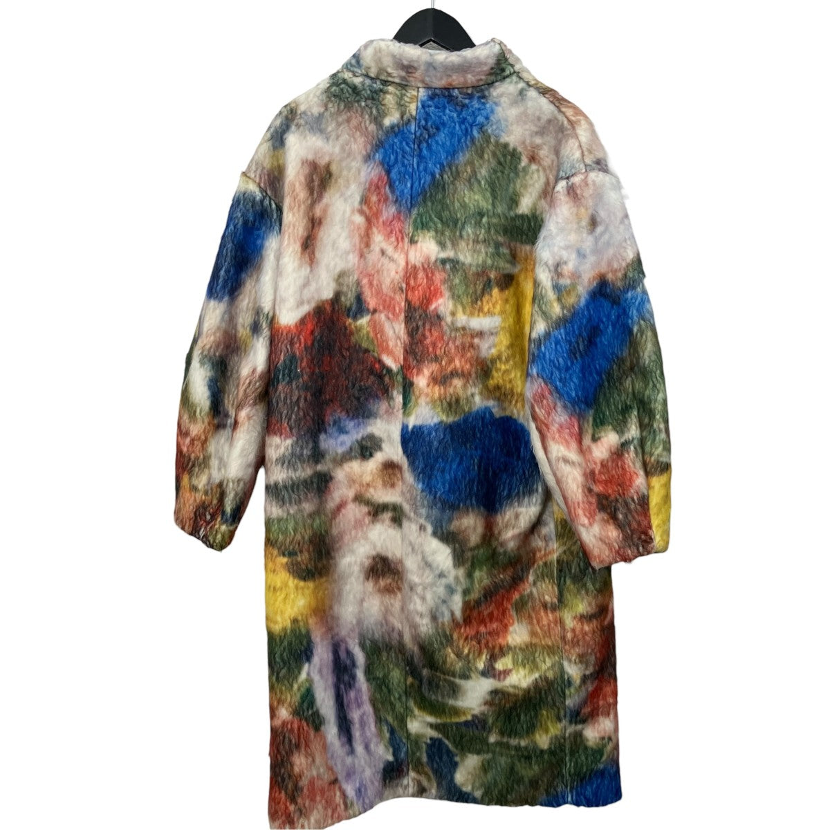 24AWUND TEXTURE ART FLOWERシャギーコート0224207620440