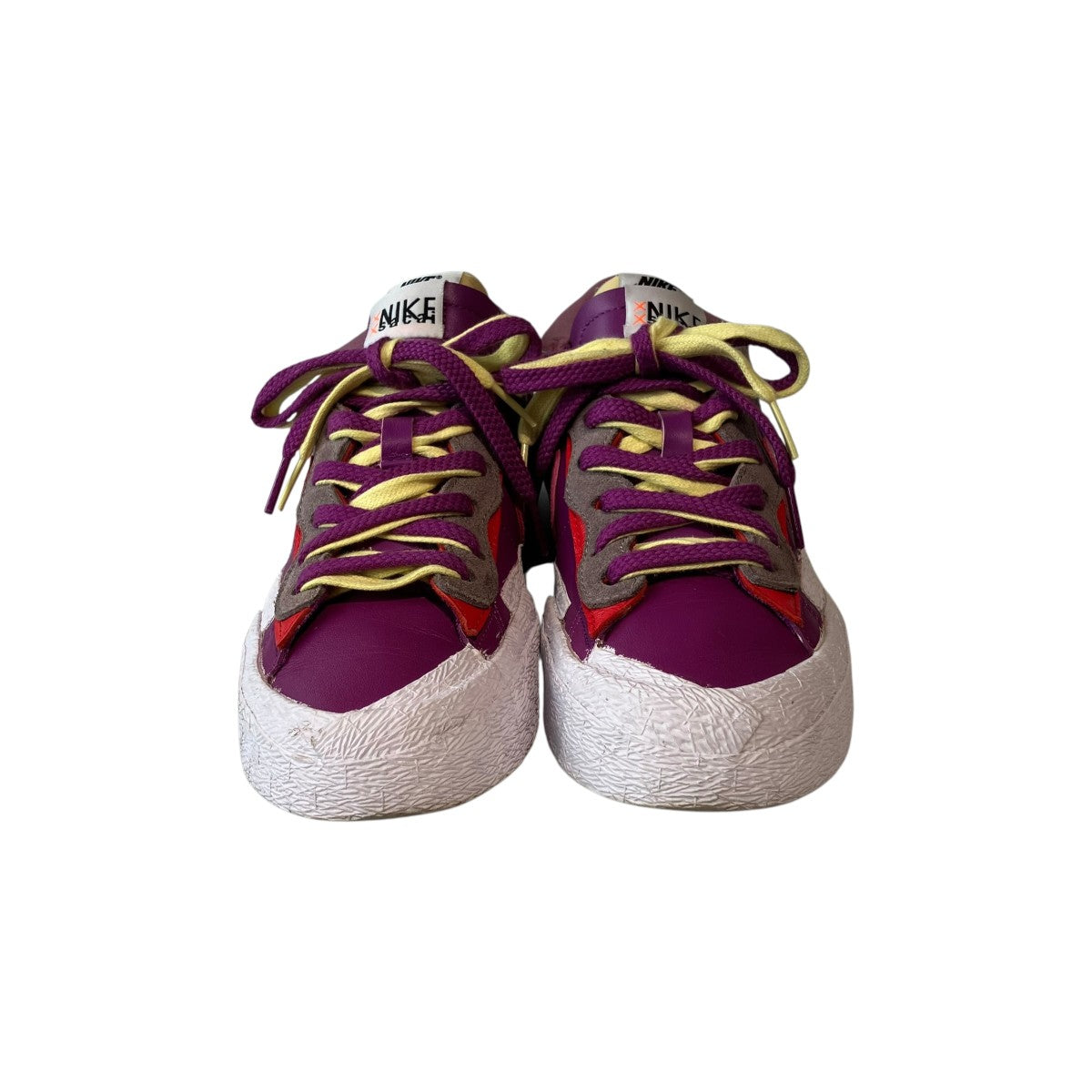 NIKE×KAWS×sacai Blazer Low Purple DuskローカットスニーカーDM7901-500 古着・中古-3枚目のアイテム画像