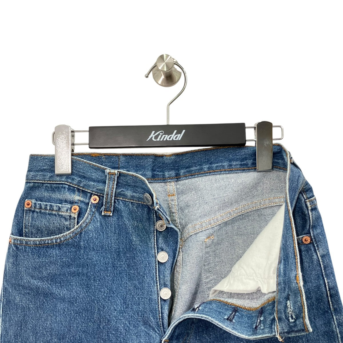 LEVI’S 90s 501XX ボタン裏555 USA製デニムパンツ 古着・中古-3枚目のアイテム画像