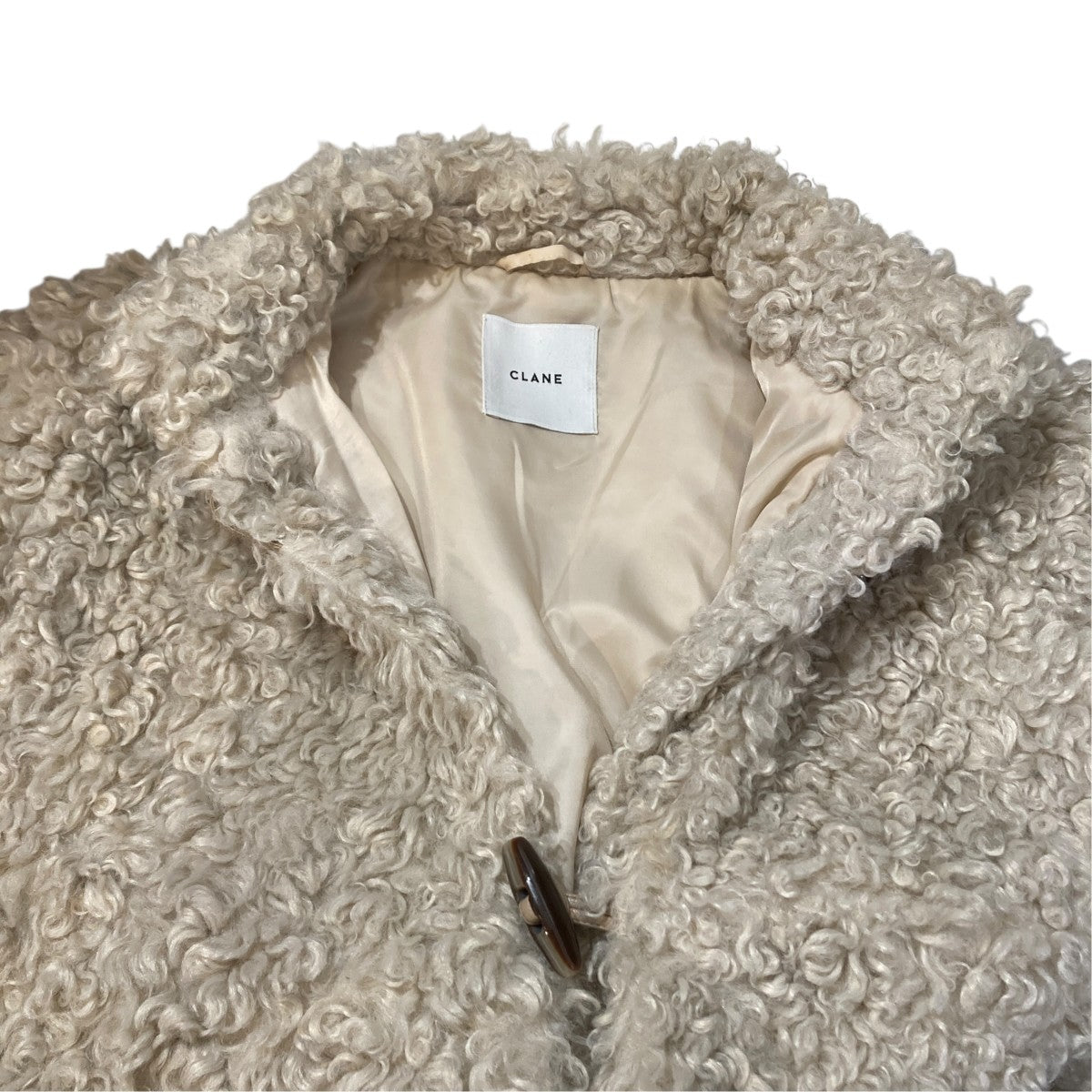 CLANE CURL FUR SHORT COATショートコート11101-0112 古着・中古-4枚目のアイテム画像