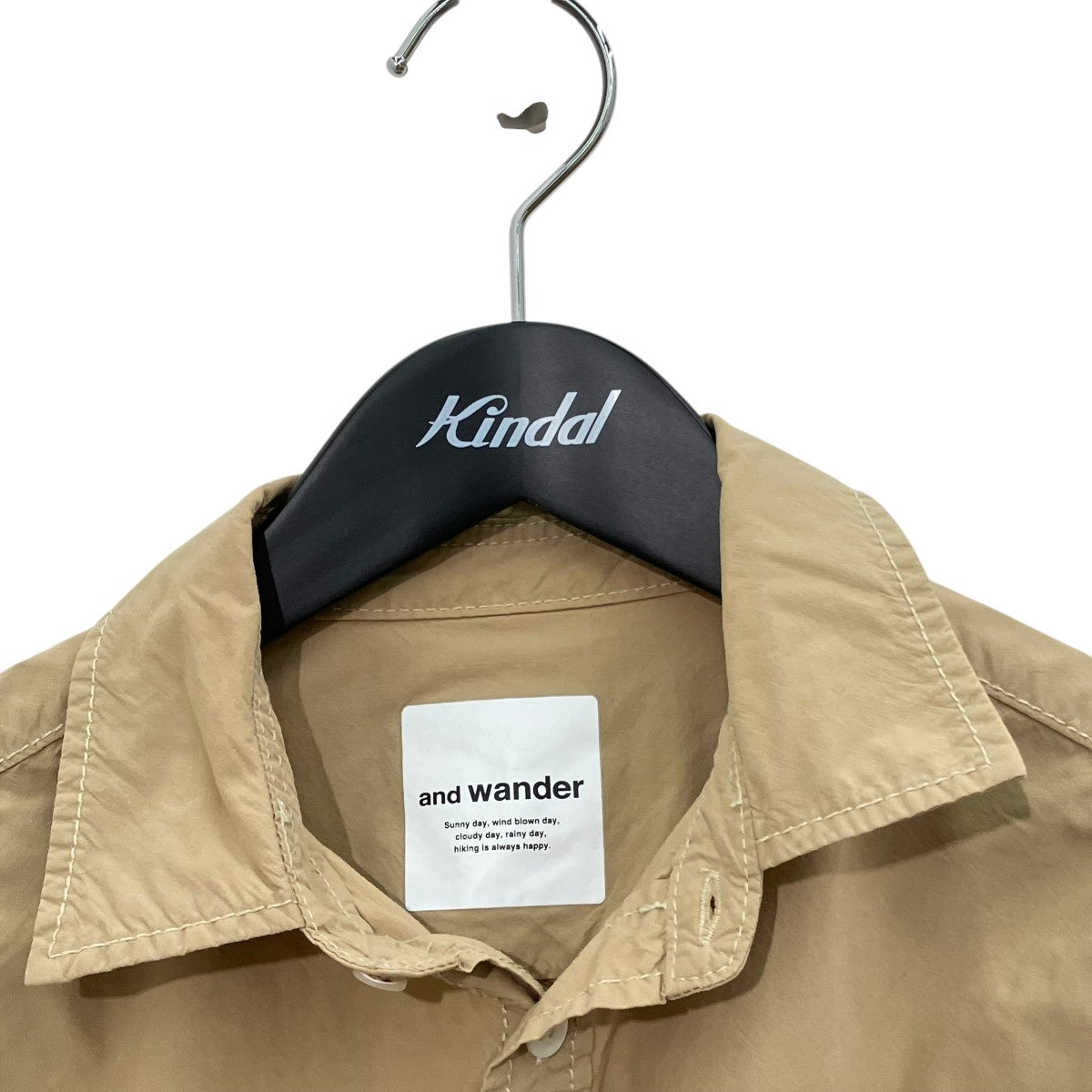 and wander プルオーバーシャツ574-0983073 古着・中古-3枚目のアイテム画像