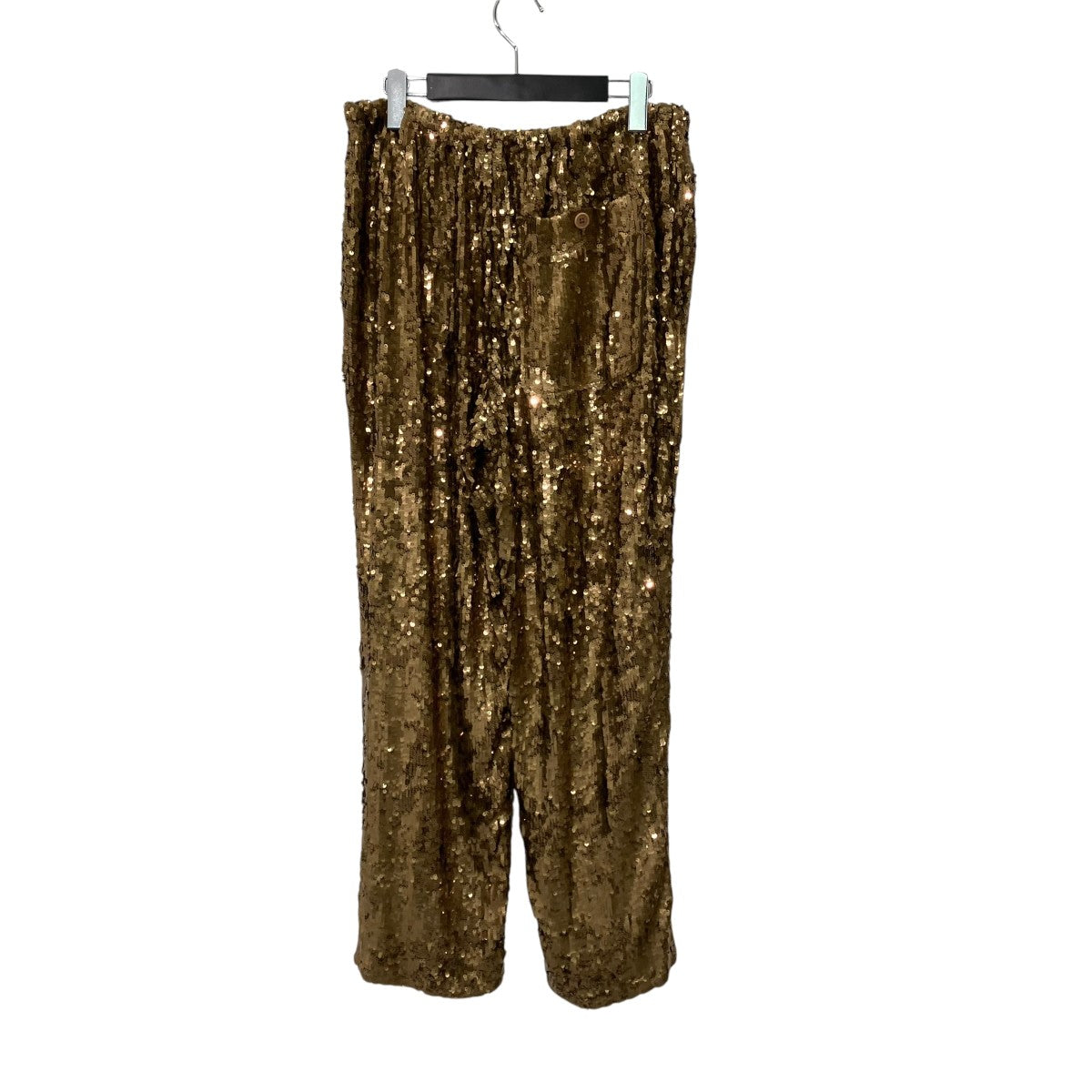 DRIES VAN NOTEN スパンコールトリム パンツ 古着・中古-2枚目のアイテム画像