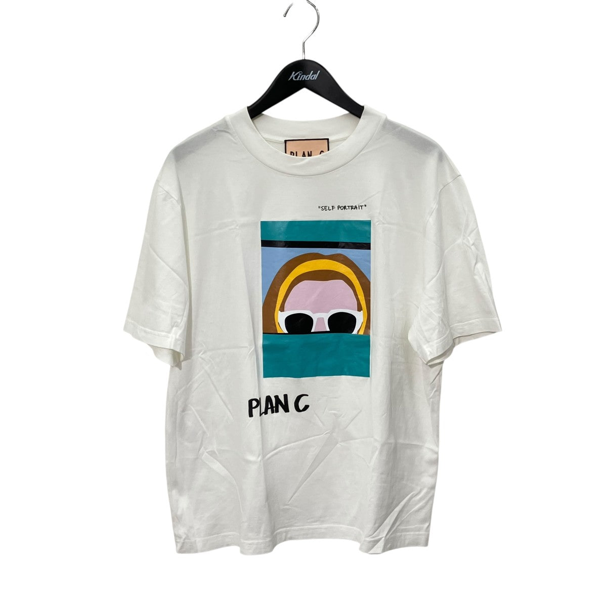 Plan C クルーネックペイントTシャツTHCJD50SJ3TJ027 古着・中古-1枚目のアイテム画像