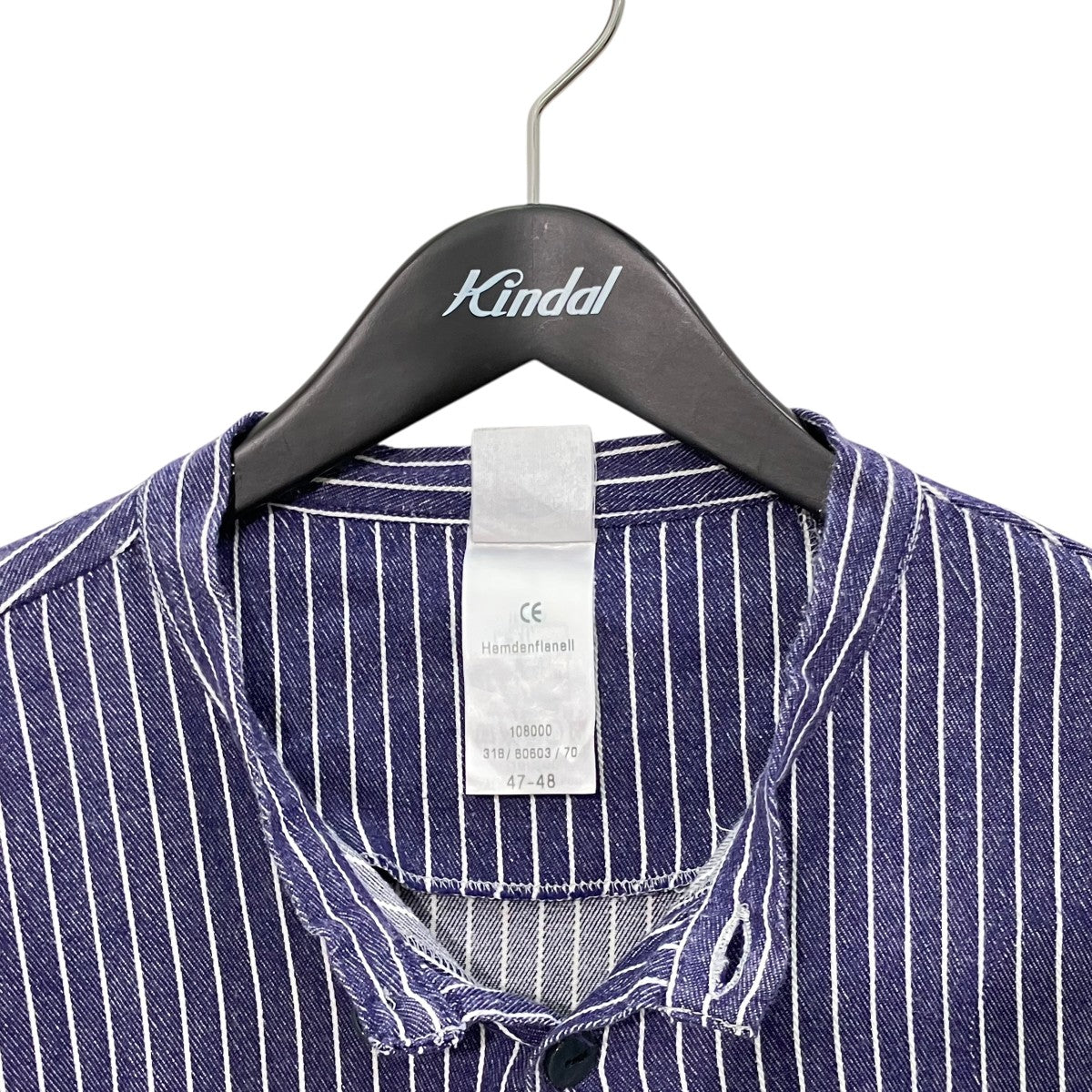 HB SCHUTZ BEKLEIDUNG prisoner shirtストライプ長袖シャツ
